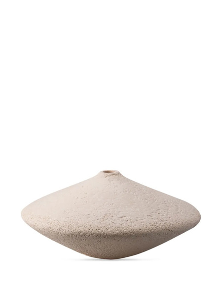  Gardeco Seixo Disco Textured Vase - Neutrals 