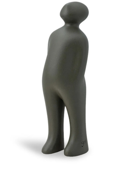  Gardeco Small The Visitor Ceramic Figurine - Green 