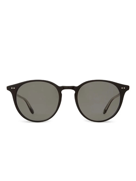  Garrett Leight Clune Sun Round-frame Sunglasses - Black 