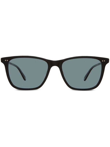  Garrett Leight Hayes Rectangle-frame Sunglasses - Black 