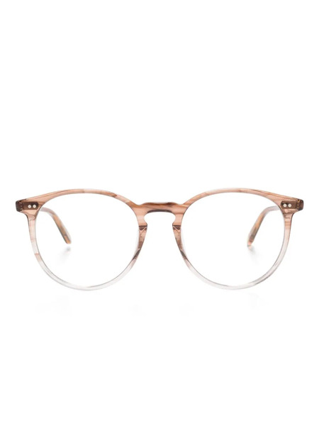  Garrett Leight Morning Side Round-frame Glasses - Neutrals 