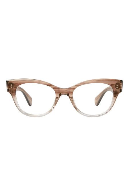  Garrett Leight Octavia Cat-eye Glasses - Neutrals 