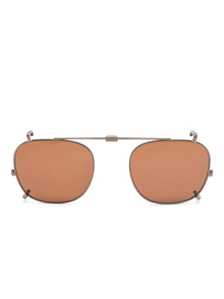  Garrett Leight Sherwood Clip-on Lenses - Brown 