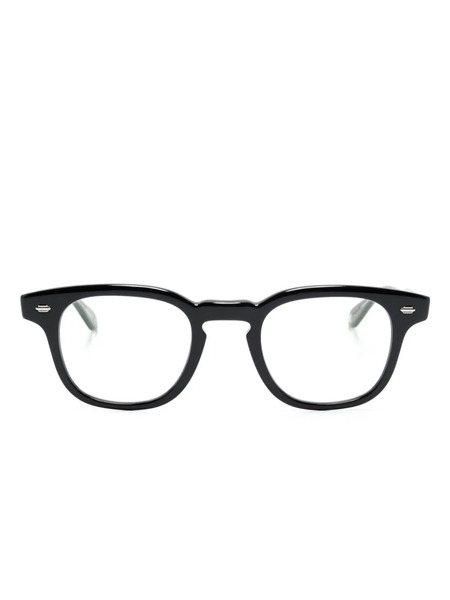  Garrett Leight Sherwood Square-frame Glasses - Black 