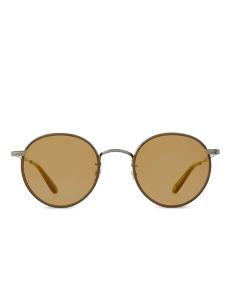  Garrett Leight Wilson X Sun Round-frame Sunglasses - Green 