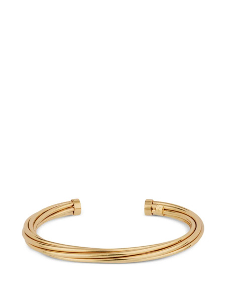  Gas Bijoux Atik Twisted Brass Bracelet - Gold 
