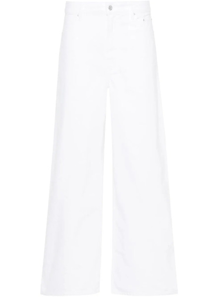  Gauchère High-rise Wide-leg Jeans - White 