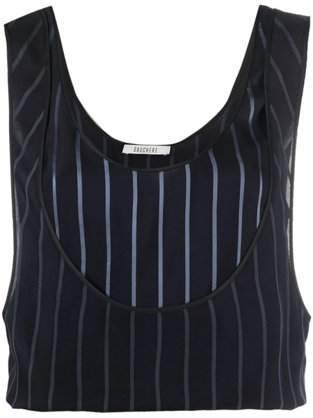  Gauchère Mini Mirror Striped Tank Top - Blue 