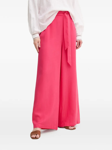  Gaudi Tie-waist Trousers - Pink 
