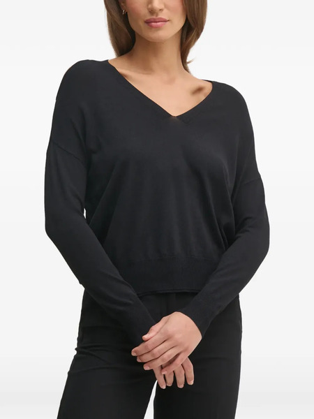  Gaudi V-neck Sweater - Black 