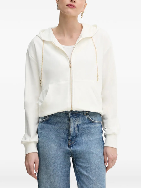  Gaudi Zip-fastening Hoodie - White 