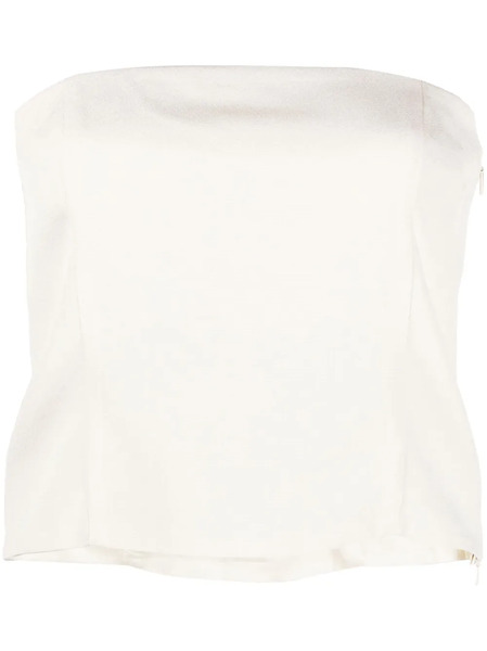  Gauge81 Tona Panelled Cropped Top - Neutrals 