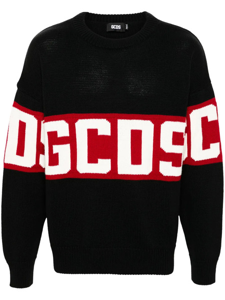  Gcds Band-logo Sweater - Black 