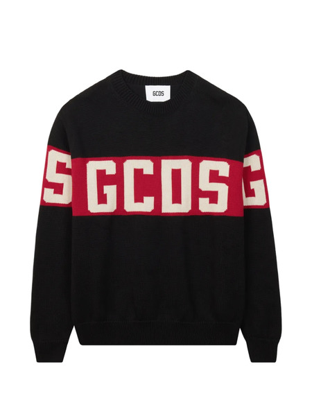  Gcds Band Logo Wool Sweater - Black 