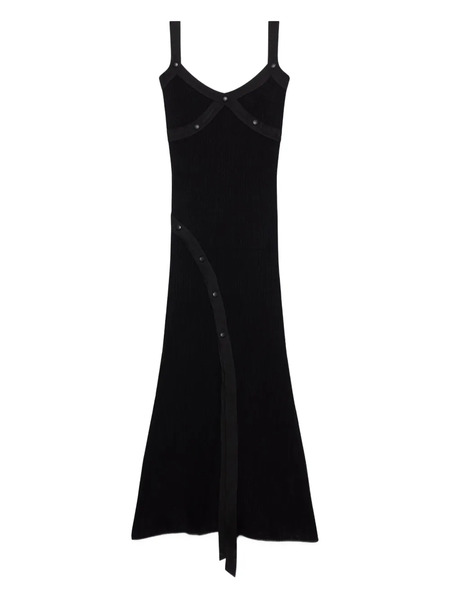  Gcds Button Strap Dress - Black 