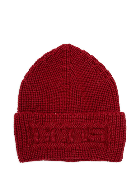  Gcds Cable-knit Beanie - Red 