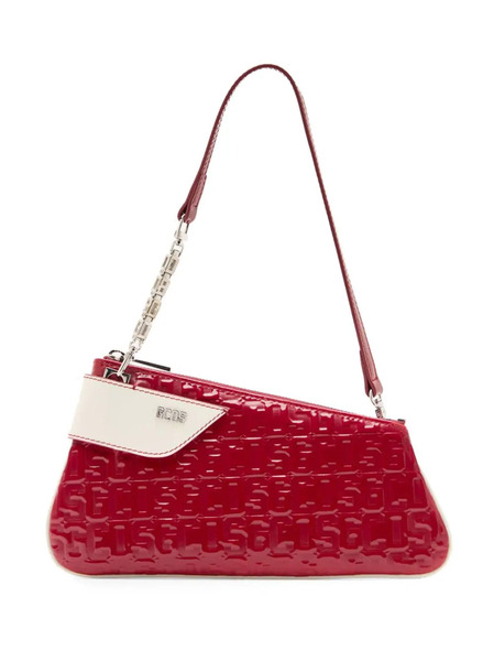  Gcds Comma Notte Monogram Shoulder Bag - Red 