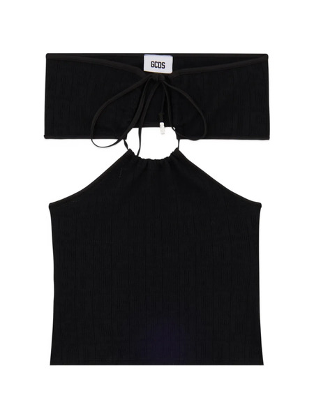  Gcds Cut-out-design Top - Black 