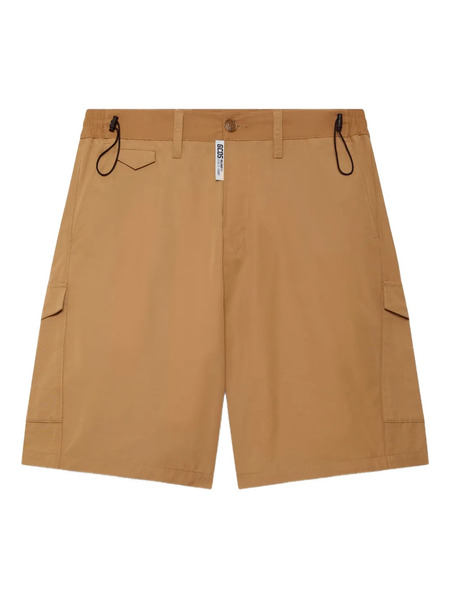  Gcds Drawstring-waist Bermuda Shorts - Neutrals 
