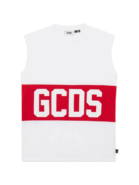  Gcds Kids Colourblock T-shirt - White 