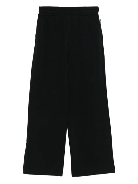  Gcds Kids Logo-embroidered Track Pants - Black 