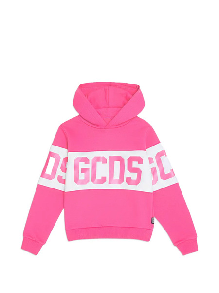  Gcds Kids Logo-print Hoodie - Pink 