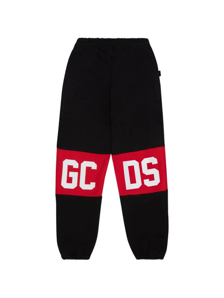  Gcds Kids Logo-print Track Pants - Black 