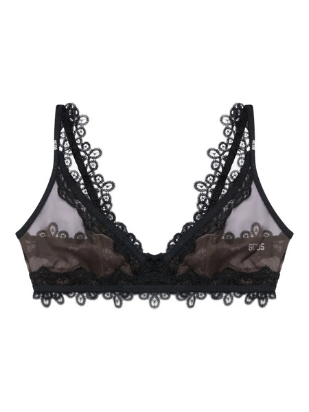  Gcds Lace Bralette Bras - Brown 