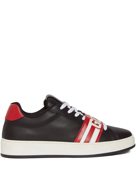  Gcds Leather Sneakers - Black 