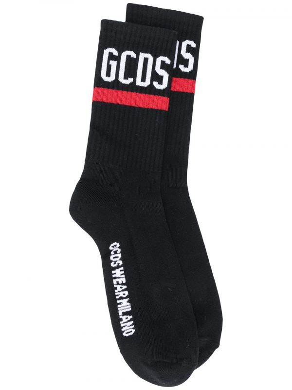  Gcds Logo Band Socks - Black 
