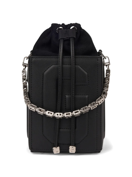  Gcds Logo-embossed Shoulder Bag - Black 