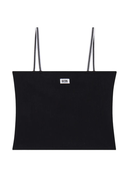  Gcds Logo-patch Tank Top - Black 