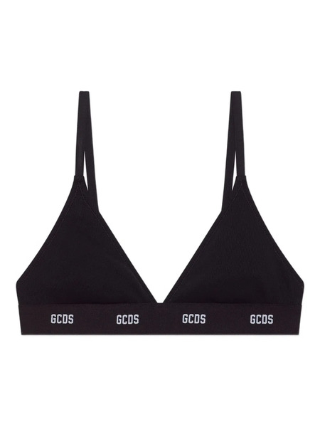  Gcds Logo Triangle-cup Bra - Black 