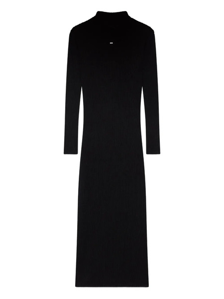  Gcds Long-sleeve Maxi Dress - Black 