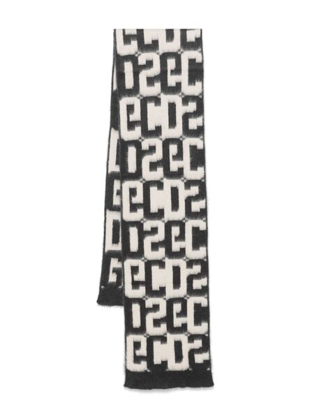  Gcds Monogram Scarf - Grey 