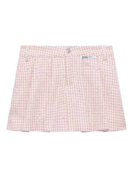  Gcds Pleated Mini Skirt - Pink 