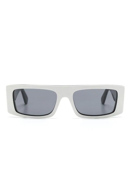  Gcds Rectangle-frame Sunglasses - White 