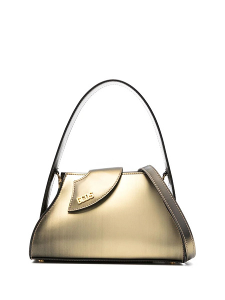  Gcds Small Comma Holographic Faux-leather Tote Bag - Green 