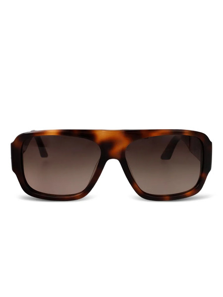  Gcds Square-frame Sunglasses - Brown 