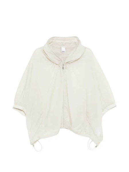  Gdel By Gaze De Lin Lip-stop Hooded Jacket - Neutrals 