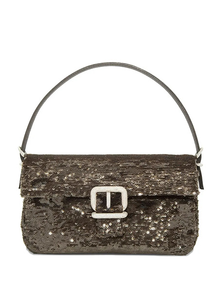  Gedebe Habibi Sequin-embellished Shoulder Bag - Grey 