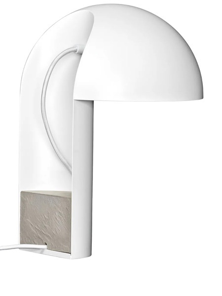  Gejst Leery Table Lamp (40cm) - White 