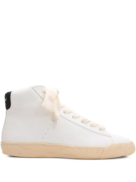  General Scale. Murray High-top Past-sole Sneakers - White 