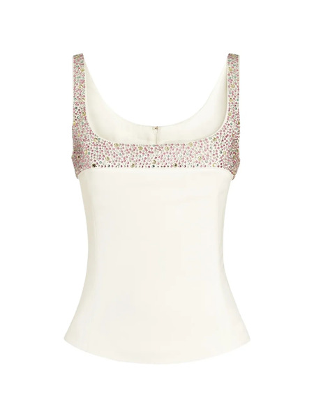  Genny Embellished Top - Neutrals 