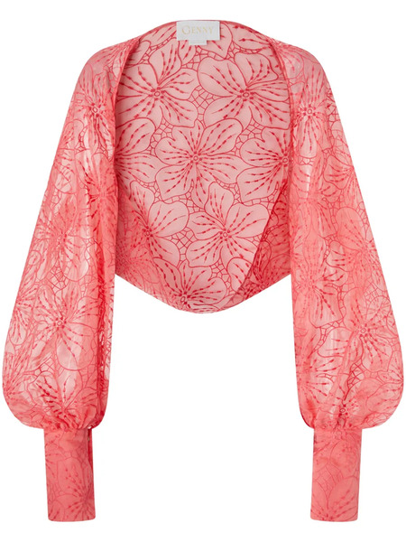  Genny Embroidery Bolero - Pink 