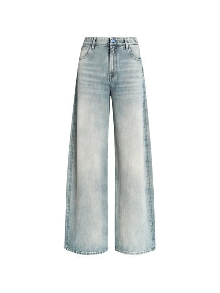  Genny Five-pocket Buttoned Jeans - Blue 