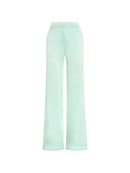  Genny Satin Trousers - Green 