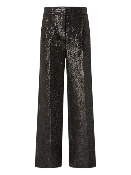  Genny Sequinned Trousers - Black 