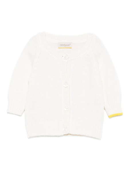  Gensami Kids Buttoned Cardigan - Neutrals 