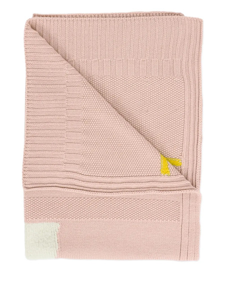  Gensami Kids Llama-applique Wool Blanket - Pink 